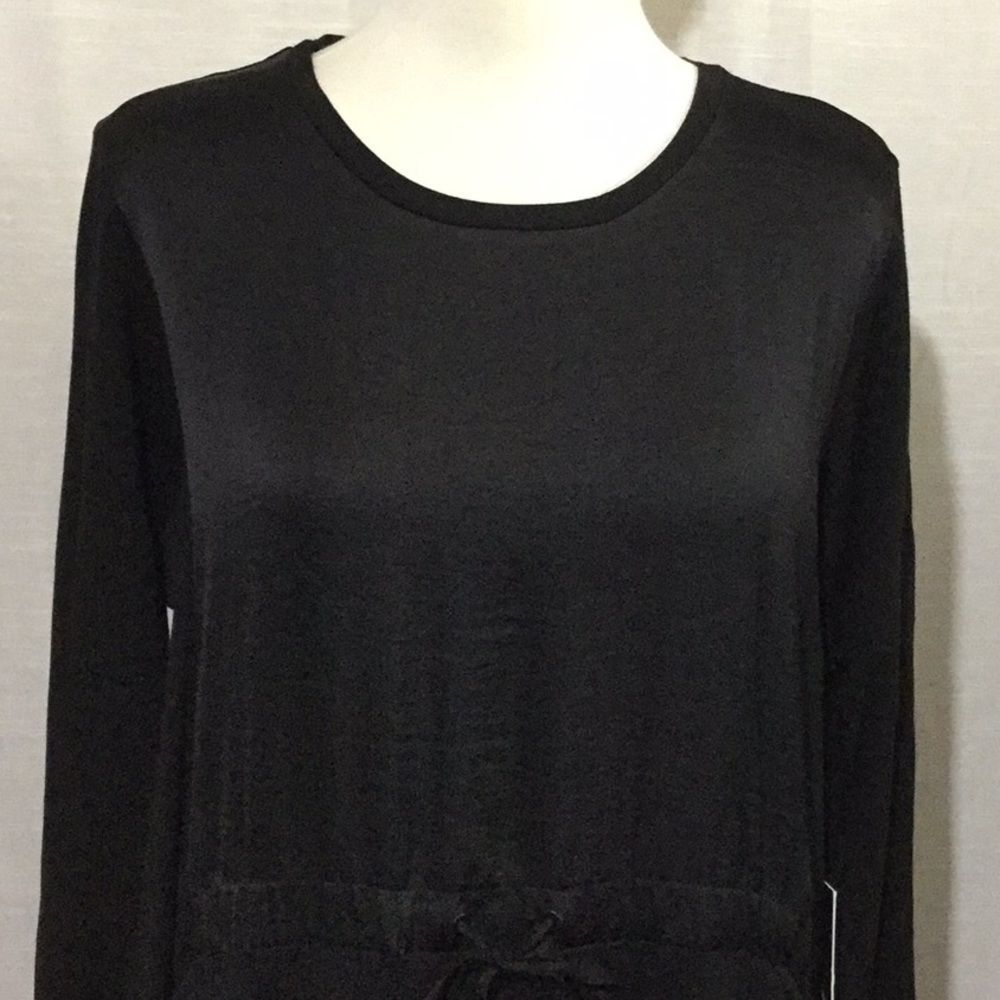 Simply Vera Vera Wang Black Dress w/ Pockets - Picture 2 of 7
